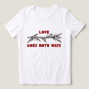 CAMISETA TRIBLENDA EL AMOR VA EN AMBOS SENTIDOS
