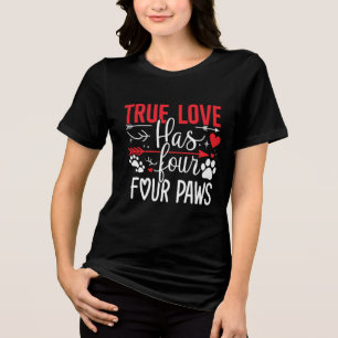 Camiseta Triblenda El amor verdadero de cuatro pistas