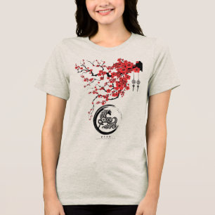 Camiseta Triblenda El Año Chino de los Florecimientos de Caballos