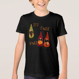 Camiseta Triblenda El árbol de otoño de la calabaza de la calabaza