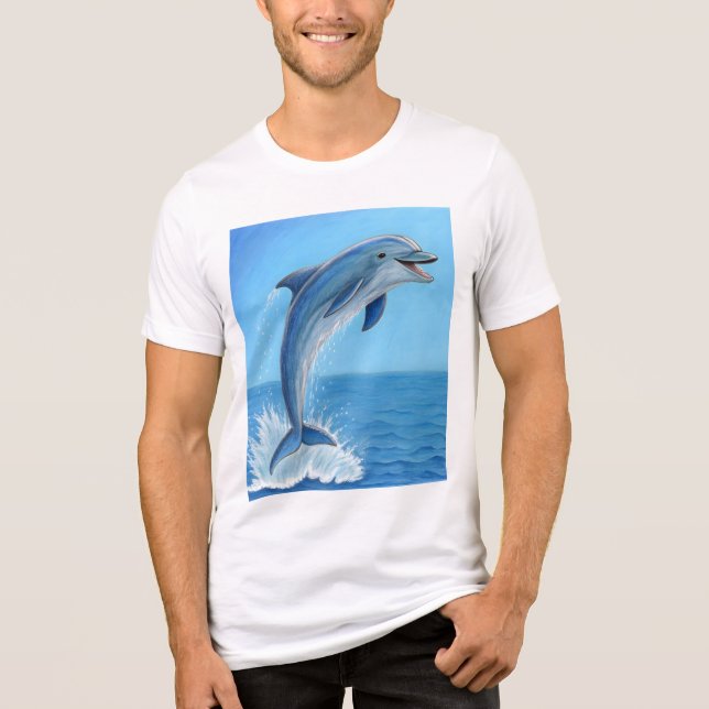 Camiseta Triblenda El baile silencioso del delfín (Anverso)