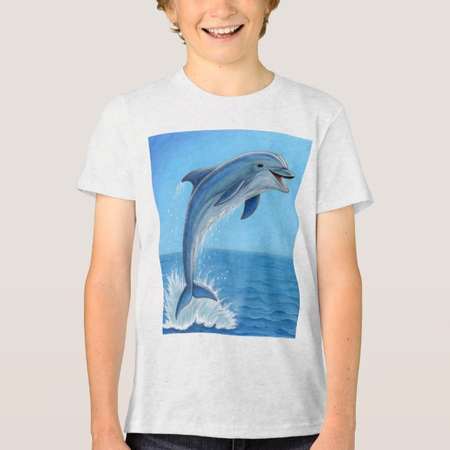Camiseta Triblenda El baile silencioso del delfín (Anverso)