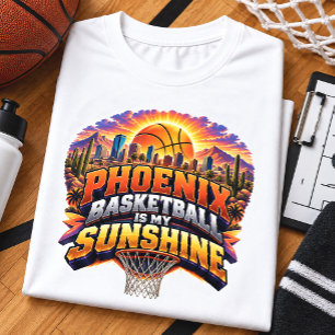 Camiseta Triblenda El Baloncesto de Phoenix Es Mi Fan del Sol