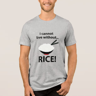 Camiseta Triblenda El bol de arroz que no puedo vivir sin arroz
