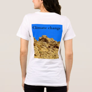 Camiseta Triblenda El cambio climático cuida el medio ambiente