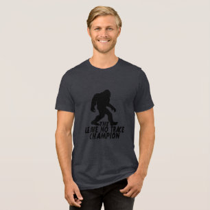 Camiseta Triblenda El Campeón Divertido de Bigfoot Sin Dejar Rastro