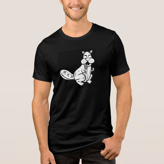 Camiseta Triblenda El castor (Anverso)