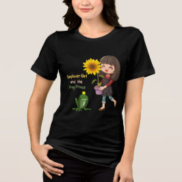 Camiseta Triblenda El Chica del girasol y el príncipe de la rana