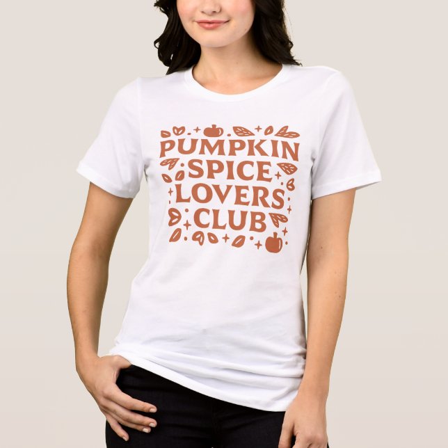 Camiseta Triblenda El club de amantes de las calabazas (Anverso)