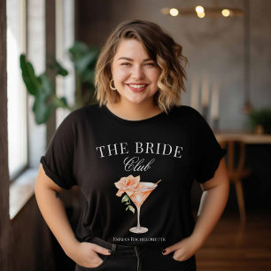 Camiseta Triblenda El cóctel Rubor Bride Club
