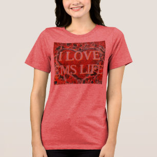 Camiseta Triblenda El corazón de las mujeres que amo a EMS