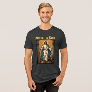 Camiseta Triblenda El Cristo de Pascua es el regalo cristiano del rey