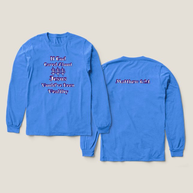 Camiseta Triblenda El dinero no es todo (Diseño frontal y trasero)