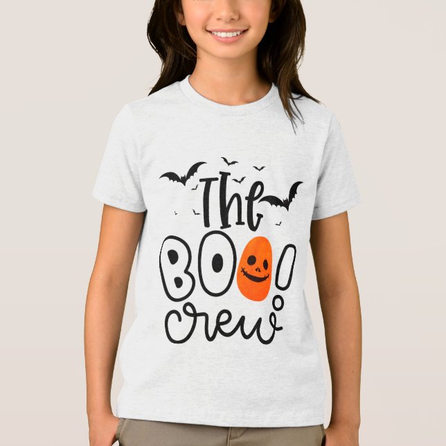 Camiseta Triblenda El equipo de Boo | Halloween (Anverso)
