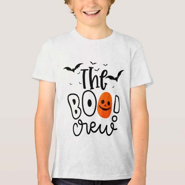 Camiseta Triblenda El equipo de Boo | Halloween (Anverso)