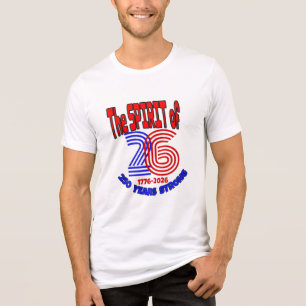 CAMISETA TRIBLENDA EL ESPÍRITU DE 26: 250 AÑOS FUERTES