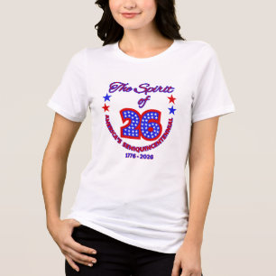 CAMISETA TRIBLENDA EL ESPÍRITU DE 26: EL SEMIQUINCENTENCIAL DE ESTADO