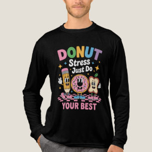 Camiseta Triblenda El estrés de Donut Acaba De Hacer Tu Mejor Retro G