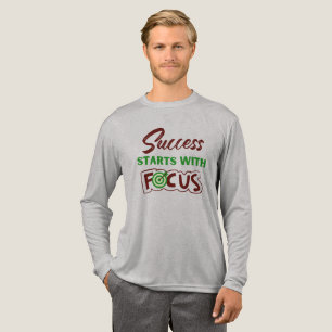 Camiseta Triblenda El Éxito Comienza Con Enfoque