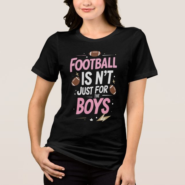 Camiseta Triblenda El fútbol es para todos - Empodera tu juego (Anverso)