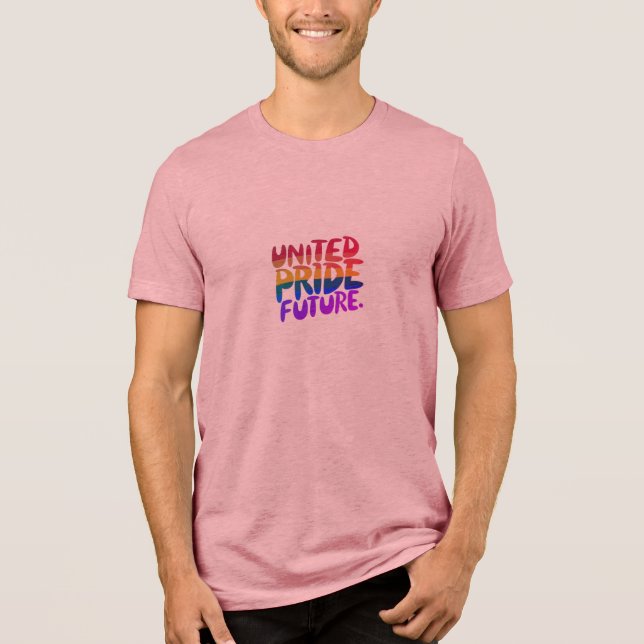 Camiseta Triblenda El futuro del Orgullo Unido (Anverso)