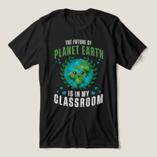 Camiseta Triblenda El futuro del planeta Tierra está en mi aula