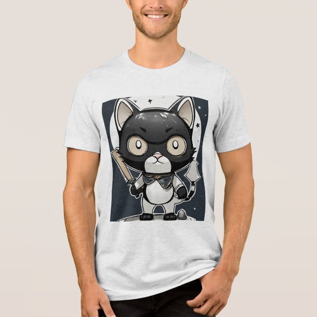 Camiseta Triblenda El gato de la ira (Anverso)