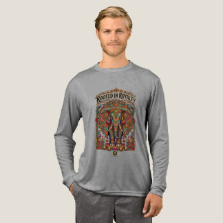 Camiseta Triblenda El gigante gentil: diseño artístico de elefante