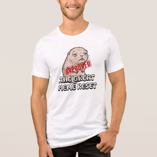 Camiseta Triblenda El Gran Reinicio de Memes Rata Topo Desnuda Aburri