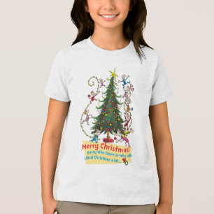 Camiseta Triblenda El Grinch Clásico Árbol de Navidad de Whoville