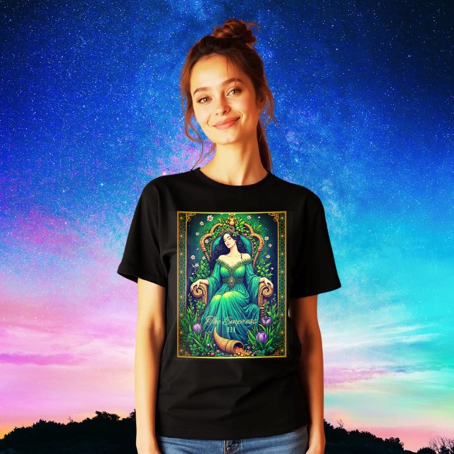 Camiseta Triblenda El Ilustracion de la tarjeta Tarot, la emperatriz (Subido por el creador)