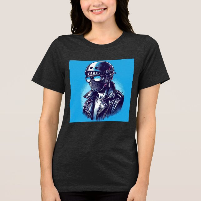 Camiseta Triblenda El jinete enmascarado (Anverso)