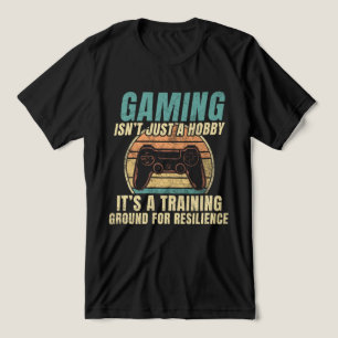 Camiseta Triblenda El juego aumenta la resiliencia: aceptar los desaf