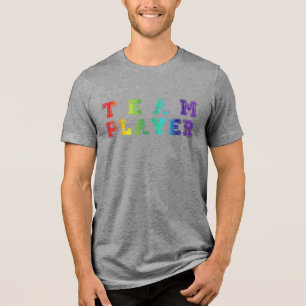 Camiseta Triblenda El jugador del equipo de SlipperyJoe lleno de lluv