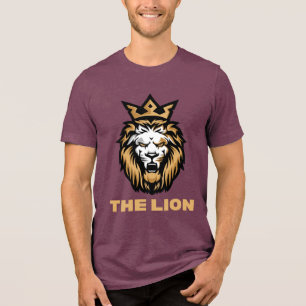 CAMISETA TRIBLENDA EL LEÓN ES EL REY