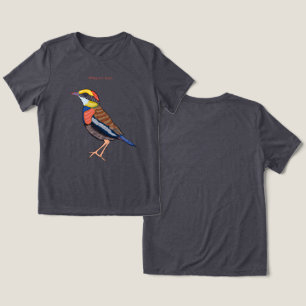 Camiseta Triblenda El malasio baneó Pitta