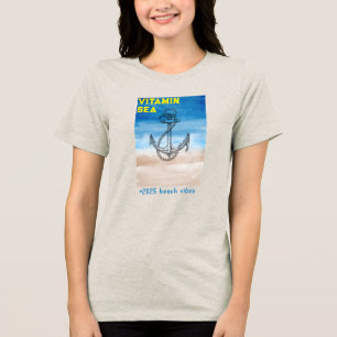 Camiseta Triblenda "El mar de la vitamina: perfecto para el verano de