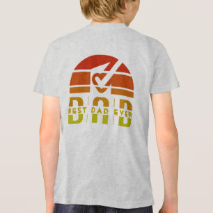 Camiseta Triblenda El mejor papá de la historia: El hombre, el mito, 