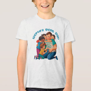 Camiseta Triblenda El mejor PAPÁ del mundo