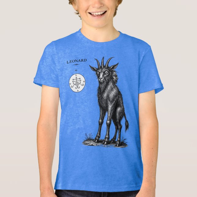 Camiseta Triblenda El Mito Híbrido de Leonard (Anverso)