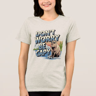 Camiseta Triblenda El oficial no se preocupa por ser capy Vibe