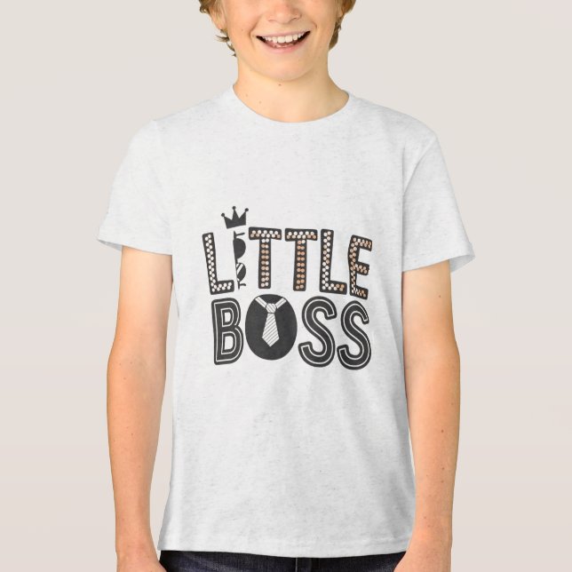 Camiseta Triblenda El pequeño jefe (Anverso)