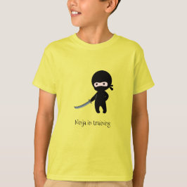 Camiseta Triblenda El pequeño Ninja enojado en entrenamiento