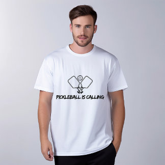 Camiseta Triblenda El pickleball está llamando