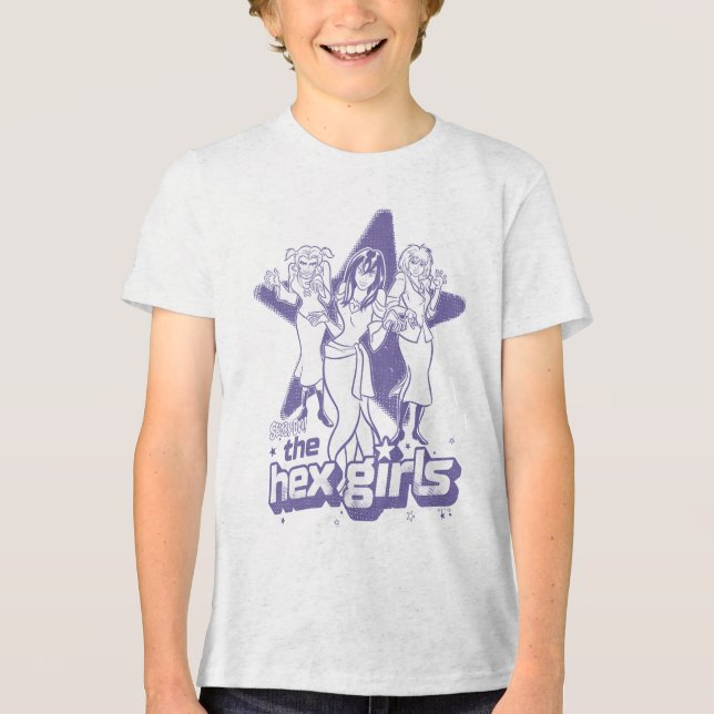Camiseta Triblenda El poder de las estrellas de los Chicas hex (Anverso)