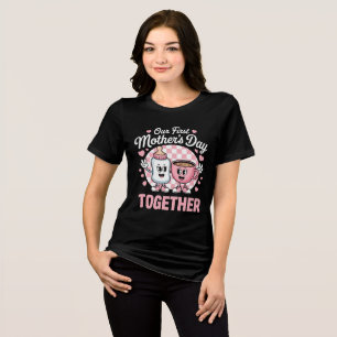 CAMISETA TRIBLENDA 'EL PRIMER DÍA DE LA MADRE JUNTOS'