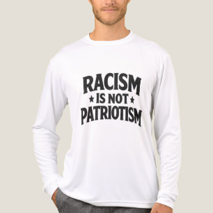 Camiseta Triblenda El racismo no es patriotismo Activista de justicia