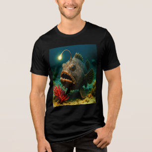 Camiseta Triblenda El resplandor del mar profundo: el pez anguloso