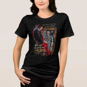 Camiseta Triblenda El retrato de Dorian Gray Terror Gótico Femenino