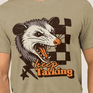 Camiseta Triblenda El retro sigue hablando de Feral Possum: Animal sa